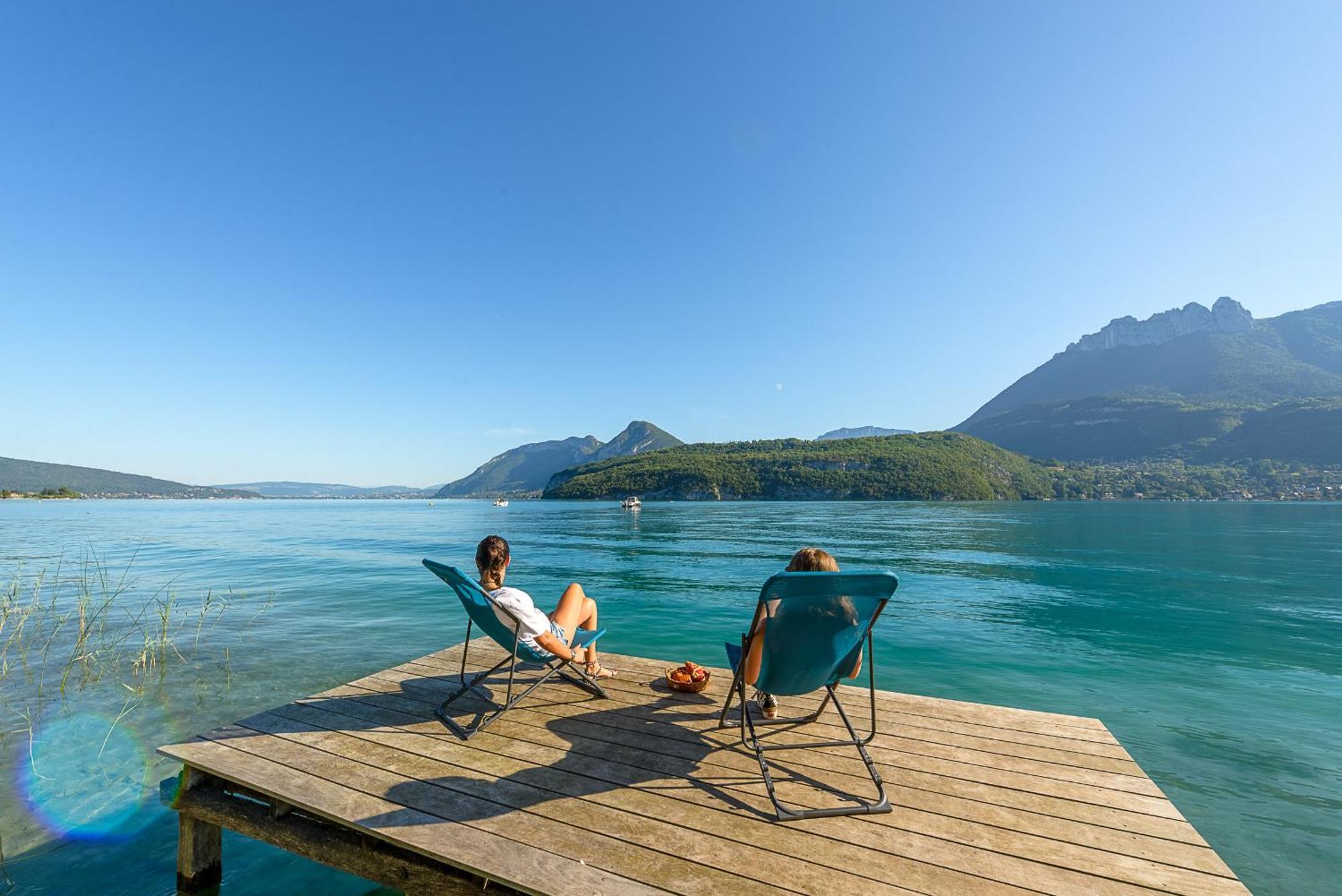 Cote Lac Et Jardins Acces Direct Au Lac Annecy By Lla Selections Apartment Duingt Exterior photo